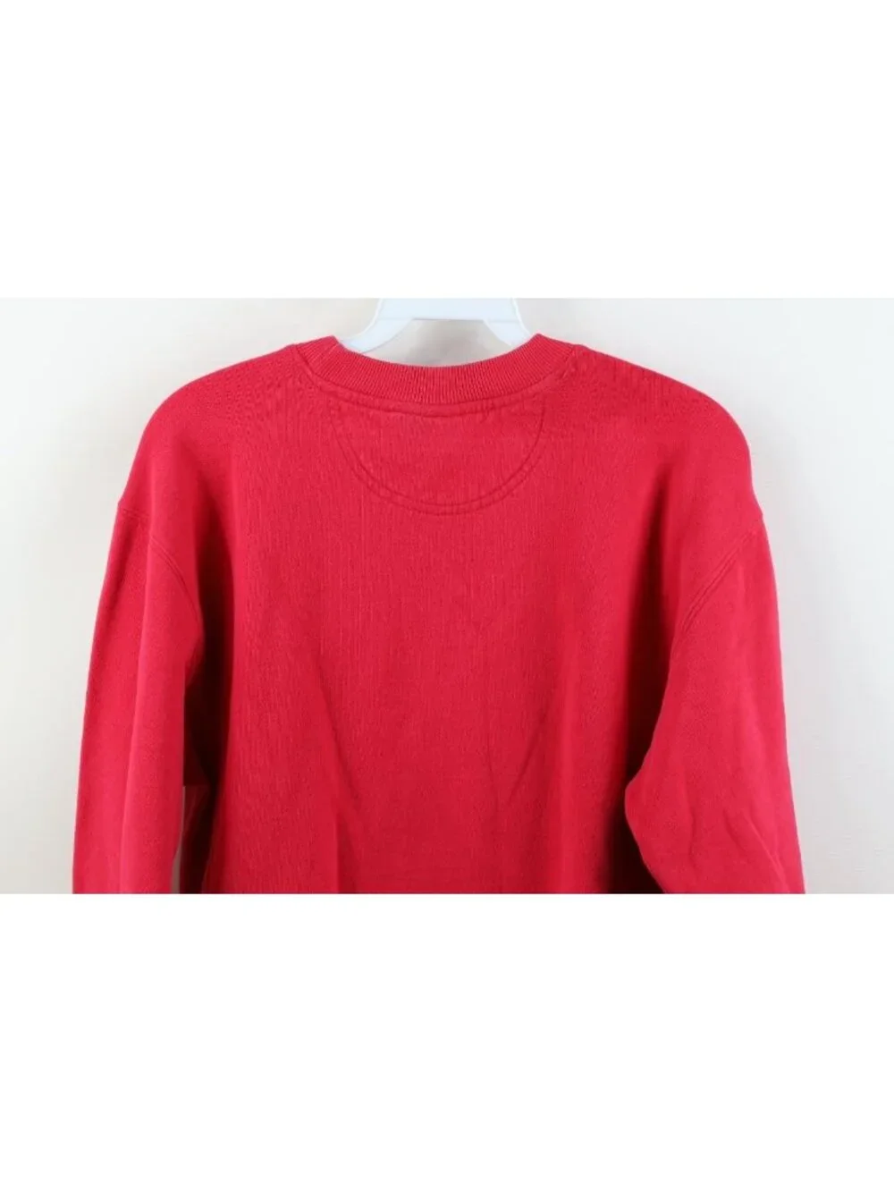 Vintage 90s Streetwear Womens Medium Faded Michigan Wild Flower Sweatshirt Pink